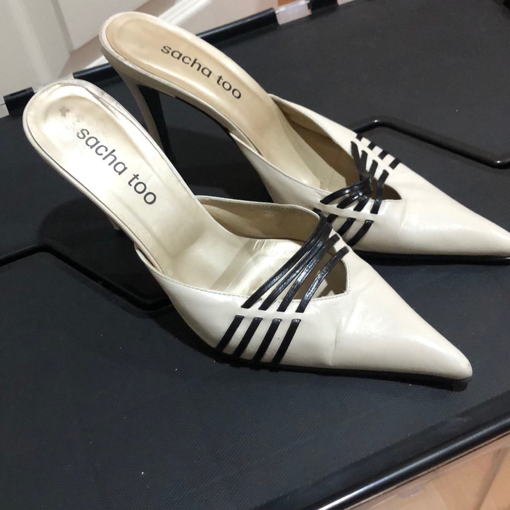 Slip on high heels